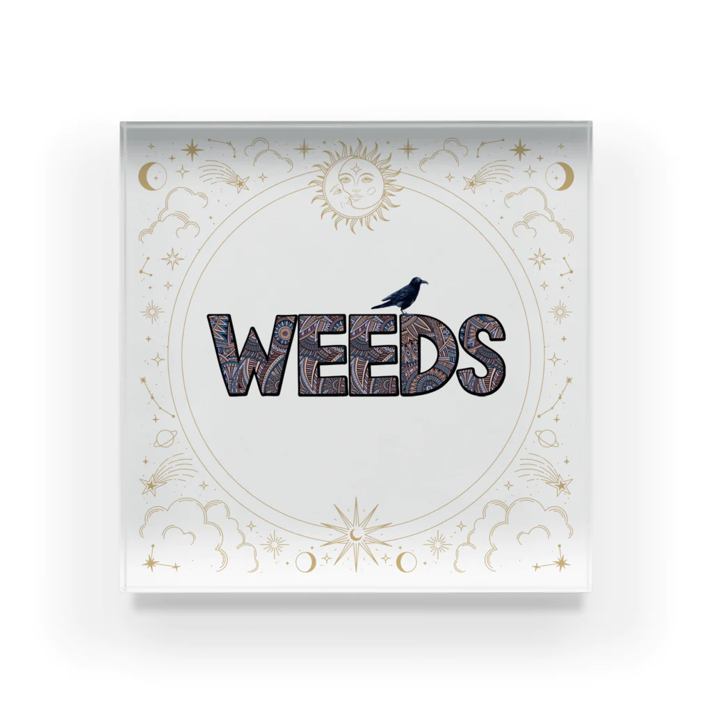 薬草専門店WEEDSのオリエンタルWEEDS アクリルブロック