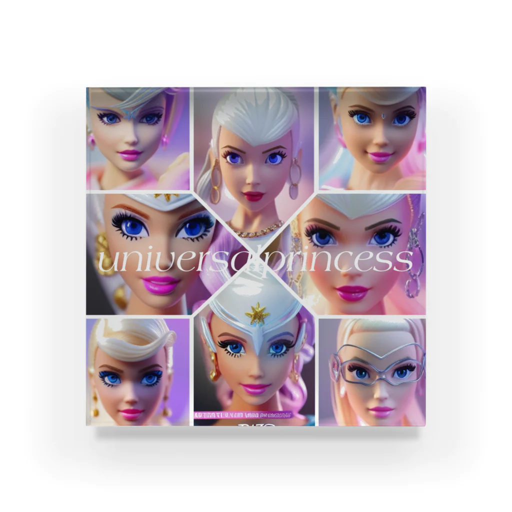 💖宇宙整体♪🌈♪こころからだチャンネル♪💖のuniversal princess アクリルブロック