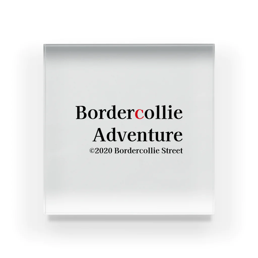 Bordercollie Streetのbcsa-3 Acrylic Block