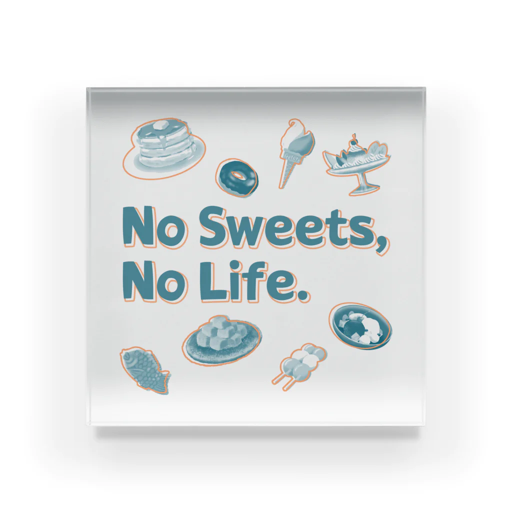 SU-KUのNo Sweets,No Life.Ⅱ Acrylic Block