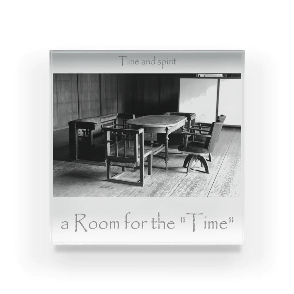 Kazumichi Otsubo's Souvenir departmentのa Room for the "Time" ~ BW Acrylic Block