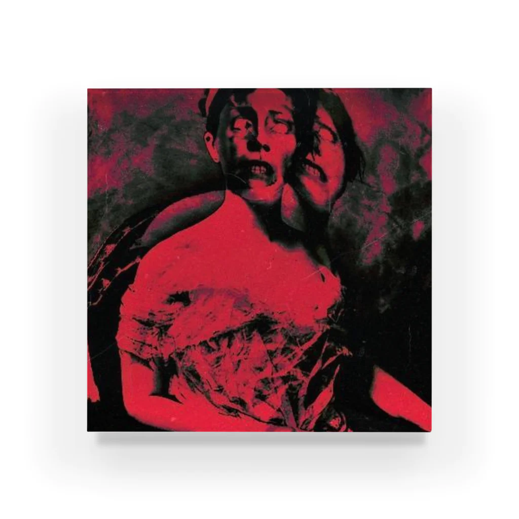 忌火-𝙞𝙢𝙞𝙗𝙞の怒りの肖像 Acrylic Block