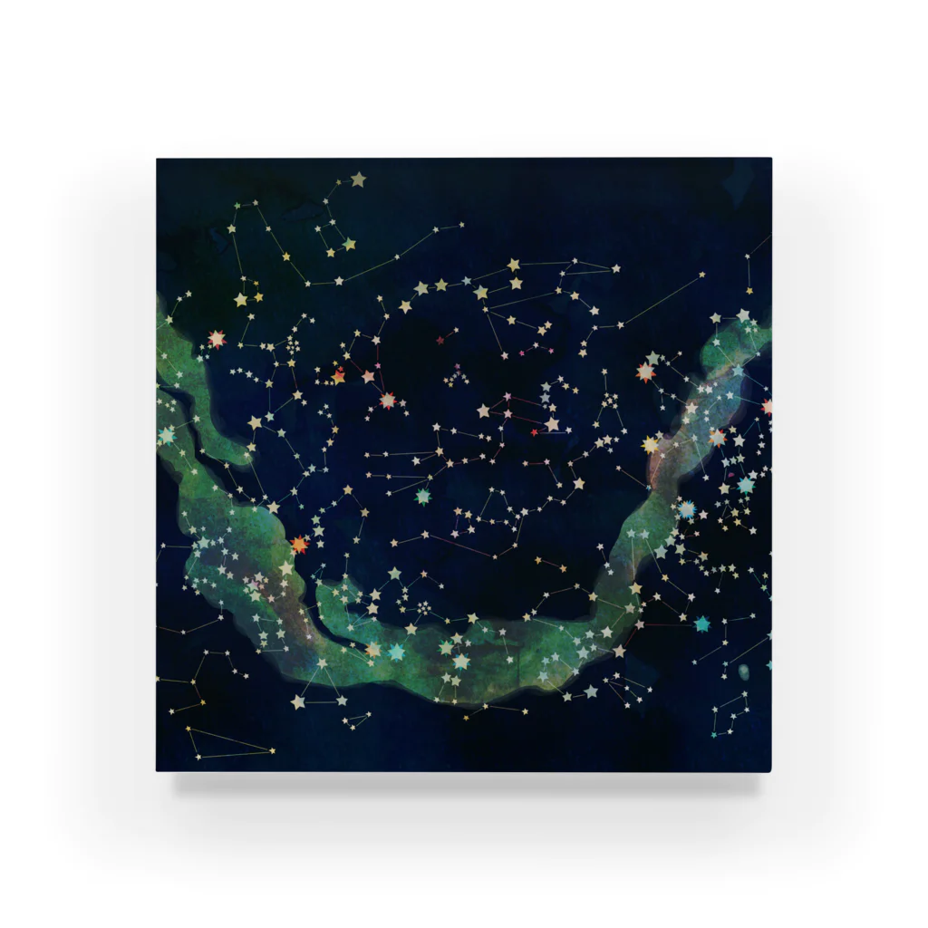 ShikakuSankakuの星座図 Acrylic Block