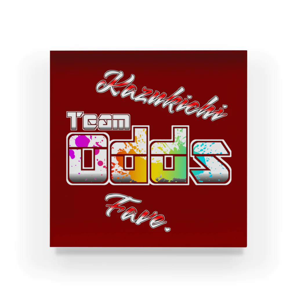 TeamOdds‐チームオッズ‐のTeamOdds かずきち推し アクリルブロック