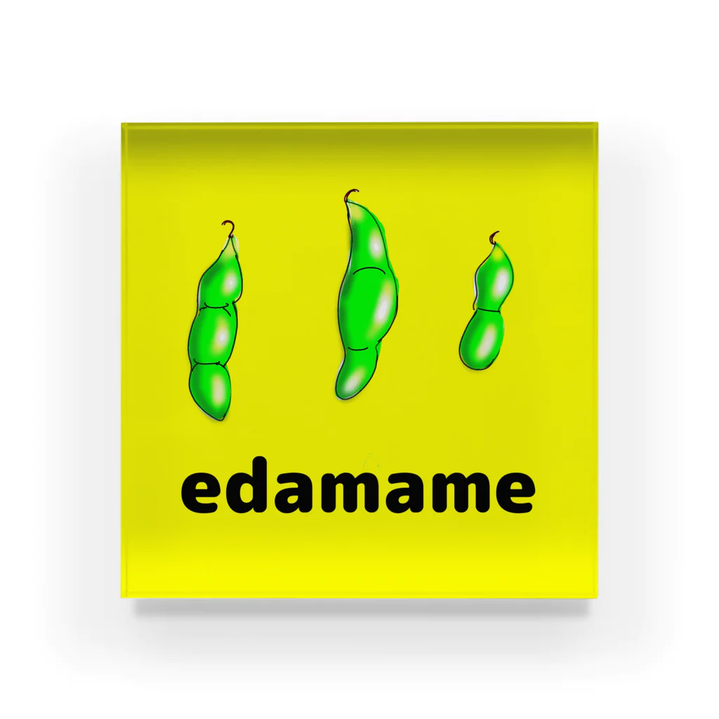 みあちゃのEDAMAME 陰影ver. アクリルブロック