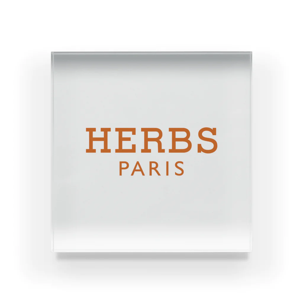 FUNNY JOKESのHERBS-ハーブ- Acrylic Block