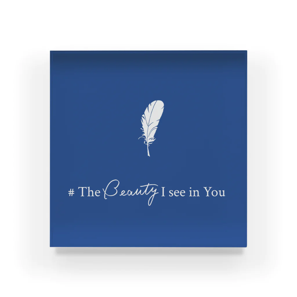 ミヨシダイスケの#TheBeautyIseeinYou Acrylic Block