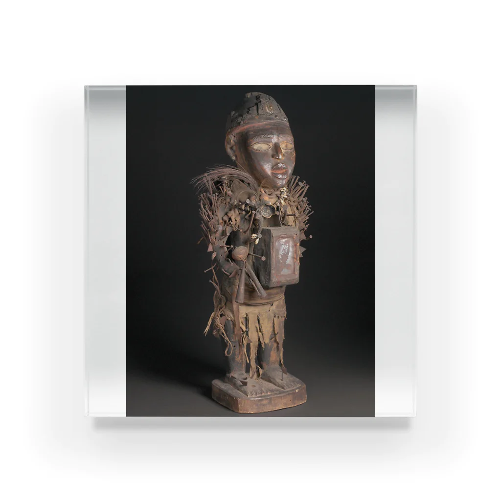 Art Institute ChicagoのPower Figure (Nkisi Nkondi), Early/mid–19th century | Vili Acrylic Block