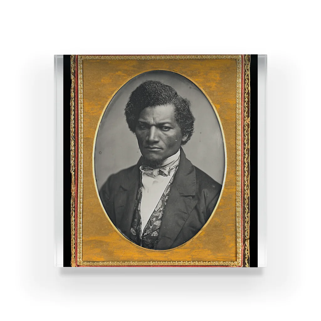 Art Institute ChicagoのFrederick Douglass, 1847/52 | Samuel J. Miller Acrylic Block