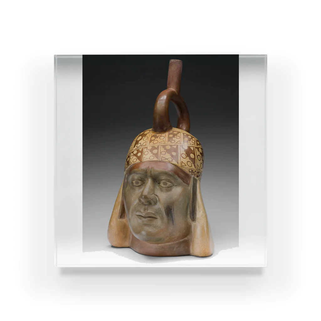 Art Institute ChicagoのPortrait Vessel of a Ruler, 100 B.C./A.D. 500 | Moche アクリルブロック