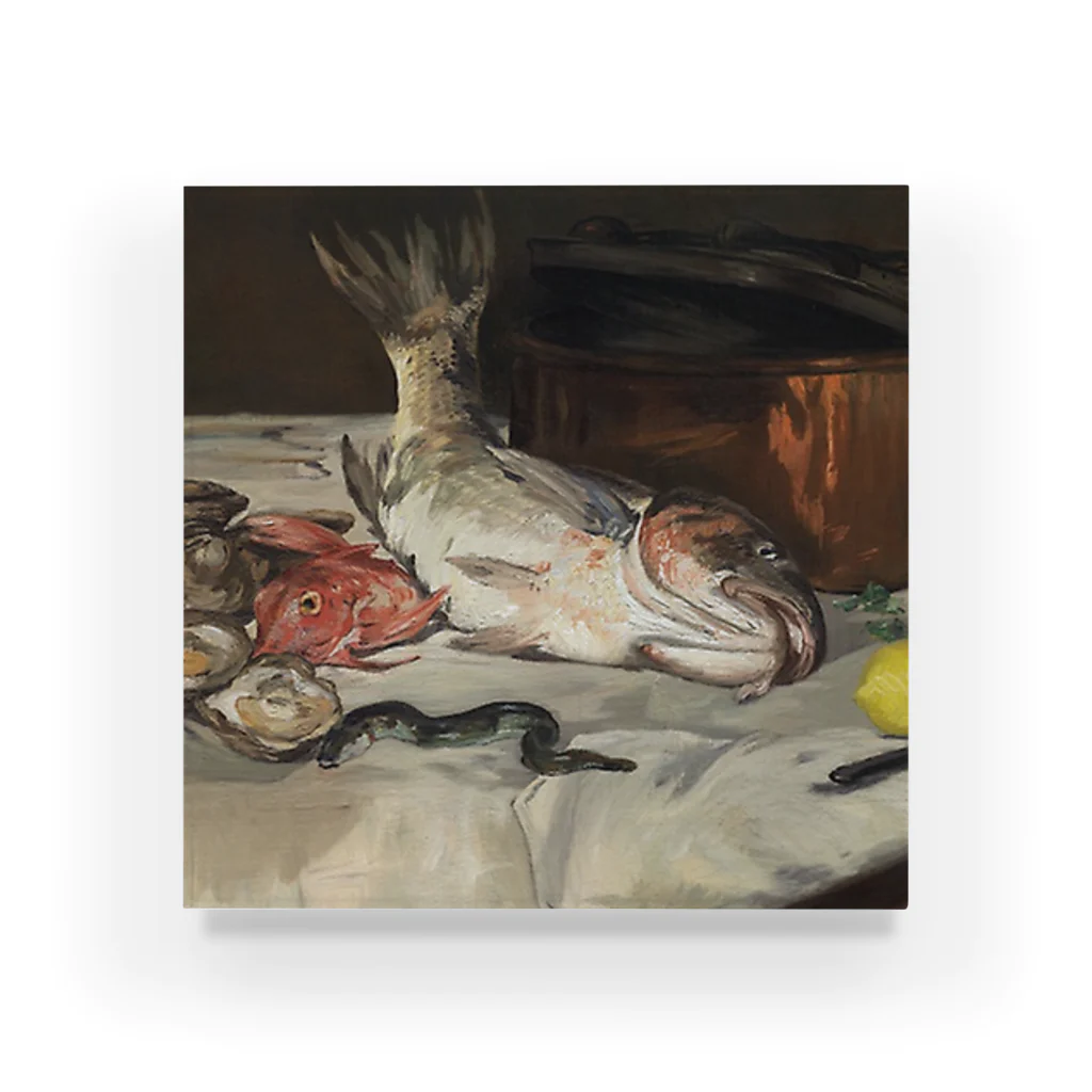 Art Institute ChicagoのFish (Still Life), 1864 | Édouard Manet アクリルブロック