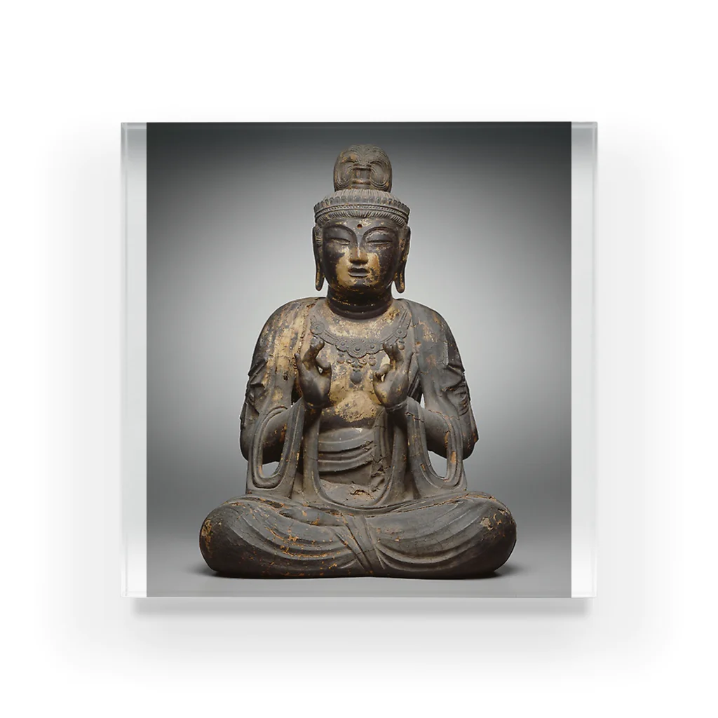 Art Institute ChicagoのSeated Bodhisattva, c. 775 A.D. |  アクリルブロック