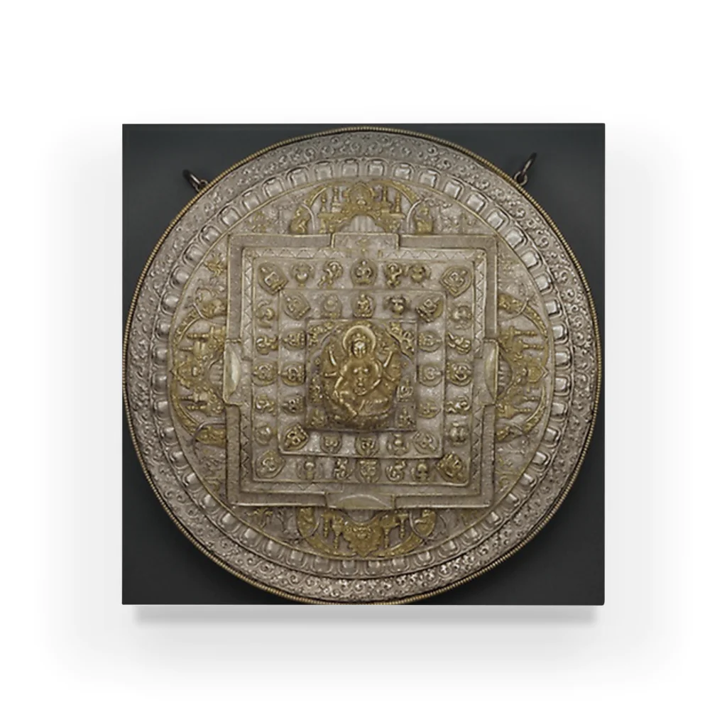 Art Institute ChicagoのTiered Offering Mandala of the Goddess of Wealth (Vasudhara), 19th century |  Acrylic Block