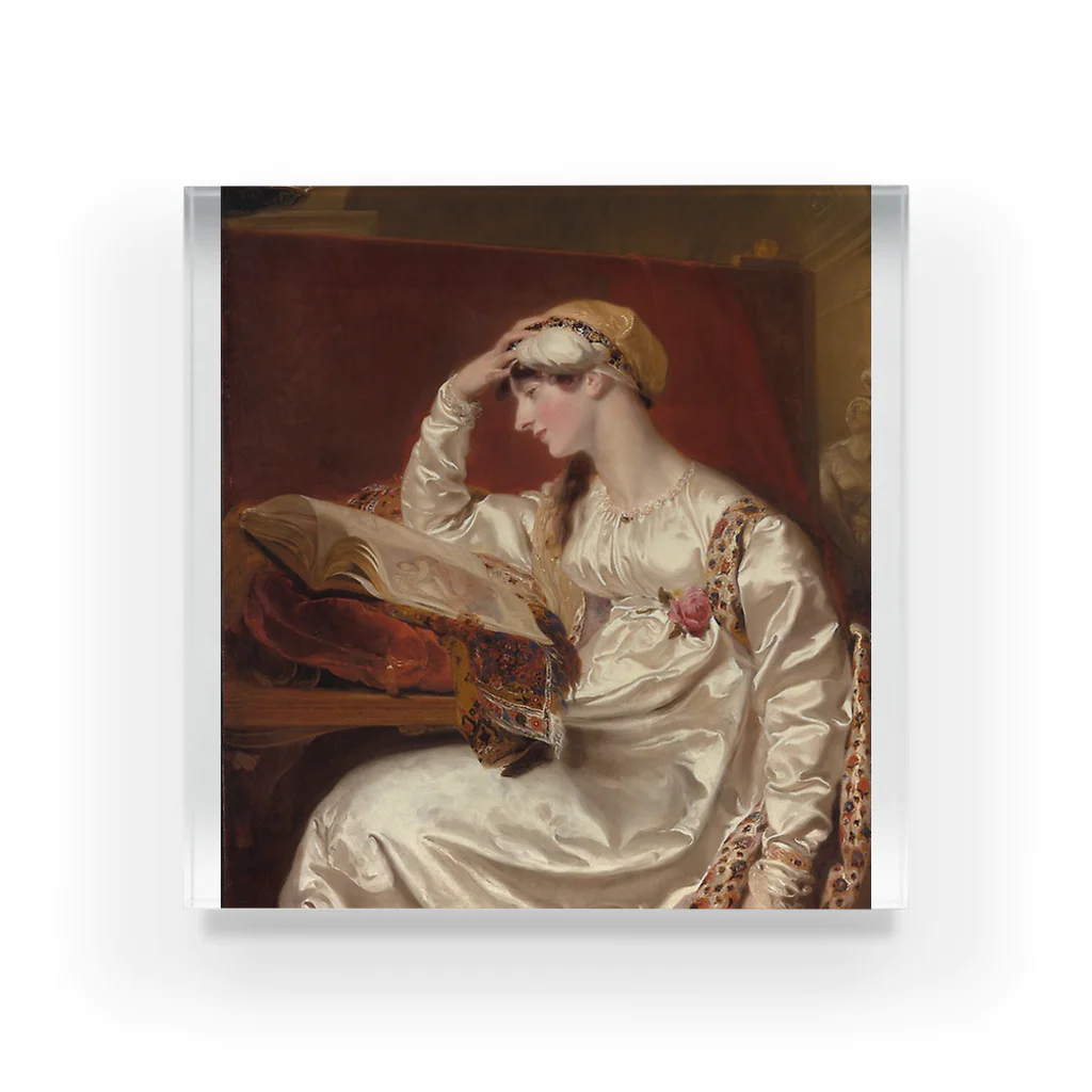 Art Institute ChicagoのMrs. Jens Wolff, 1803/15 | Sir Thomas Lawrence Acrylic Block