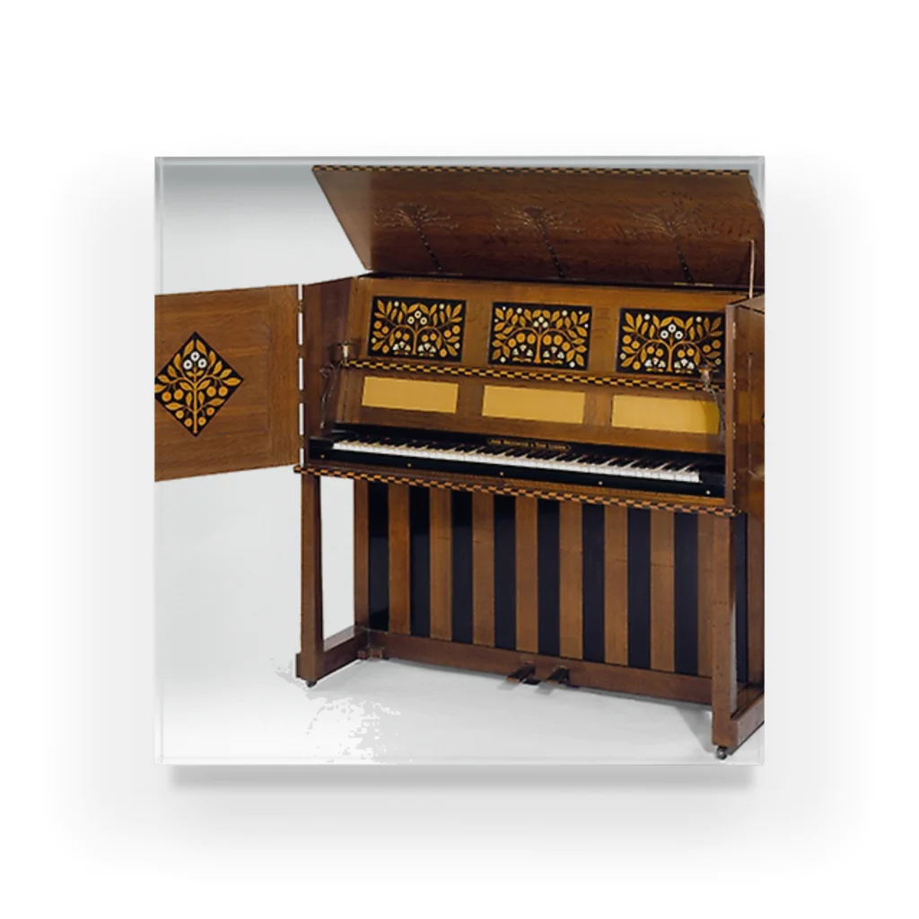 Art Institute ChicagoのManxman Pianoforte, 1897 | Mackay Hugh Baillie Scott アクリルブロック