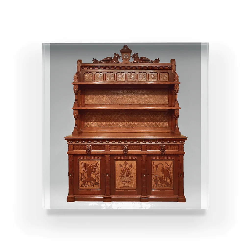 Art Institute ChicagoのSideboard, 1868/80 | Daniel Pabst Acrylic Block