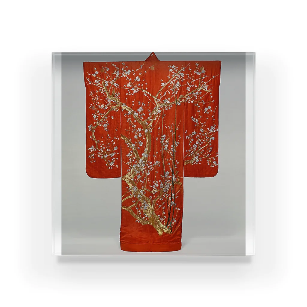 Art Institute ChicagoのFurisode, late Edo period (1789–1868), 1801/1868 |  Acrylic Block