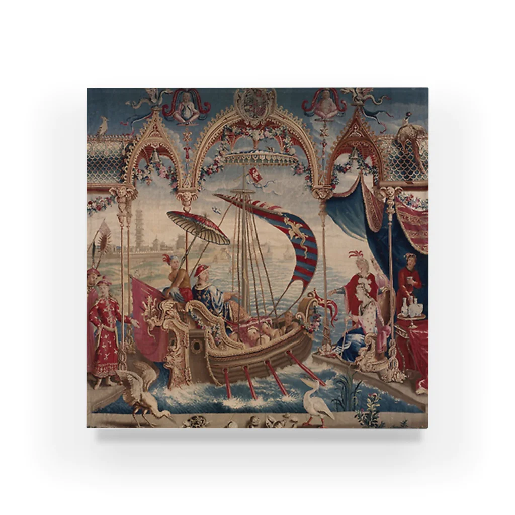 Art Institute ChicagoのThe Emperor Sailing, from The Story of the Emperor of China, 1716/22 | Guy-Louis Vernansal アクリルブロック