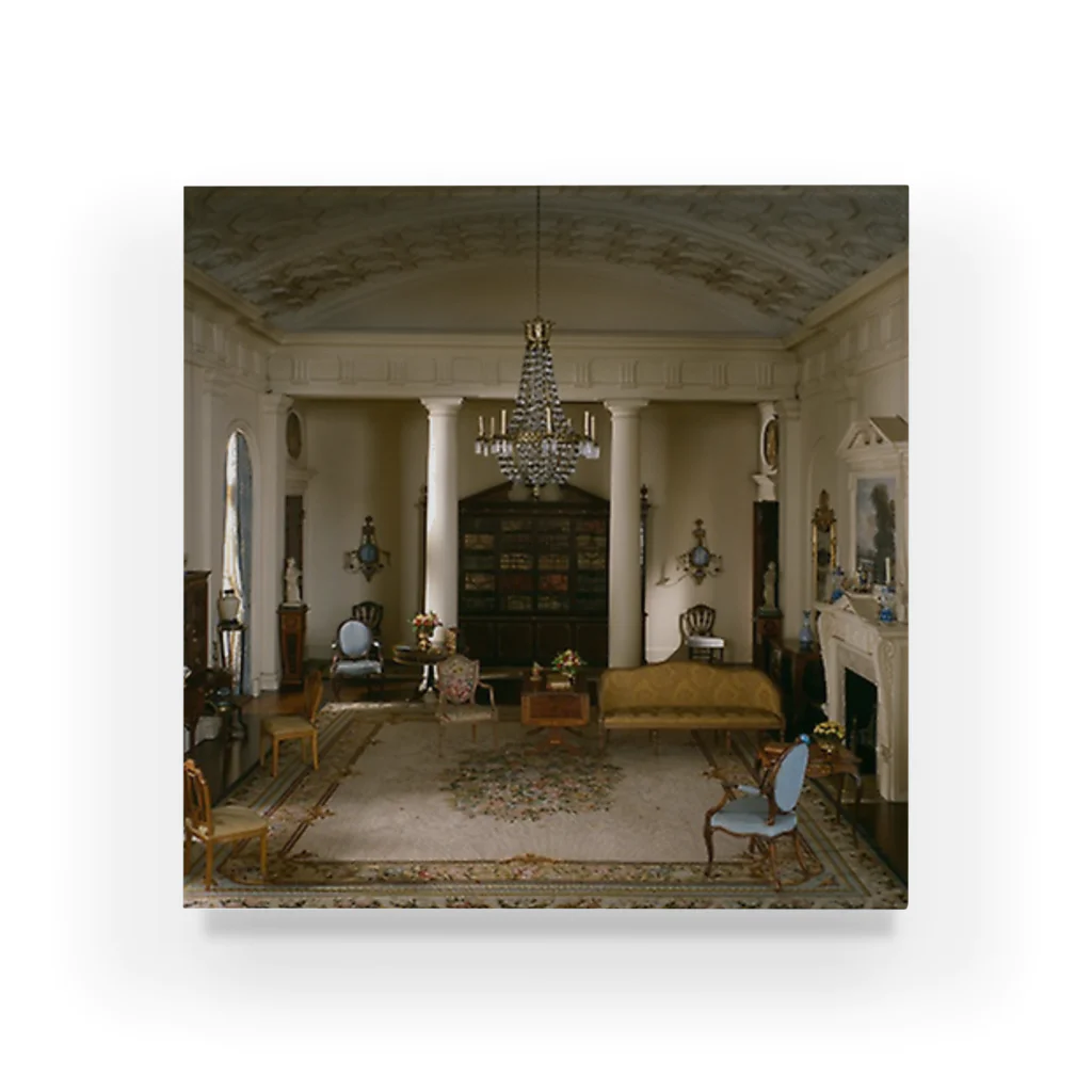 Art Institute ChicagoのE-9: English Drawing Room of the Georgian period, 1770-1800, c. 1937 | Mrs. James Ward Thorne アクリルブロック