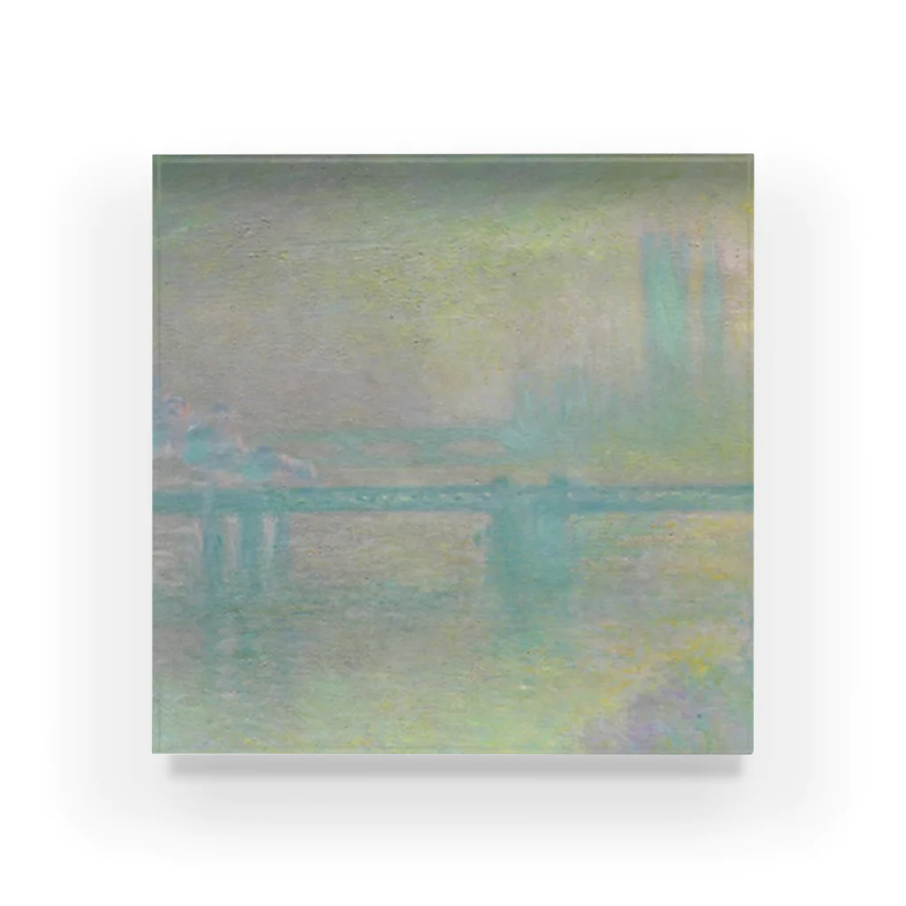 Art Institute ChicagoのCharing Cross Bridge, London, 1901 | Claude Monet アクリルブロック