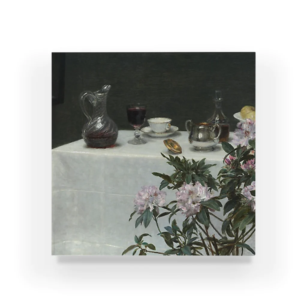 Art Institute ChicagoのStill Life: Corner of a Table, 1873 | Henri Fantin-Latour アクリルブロック
