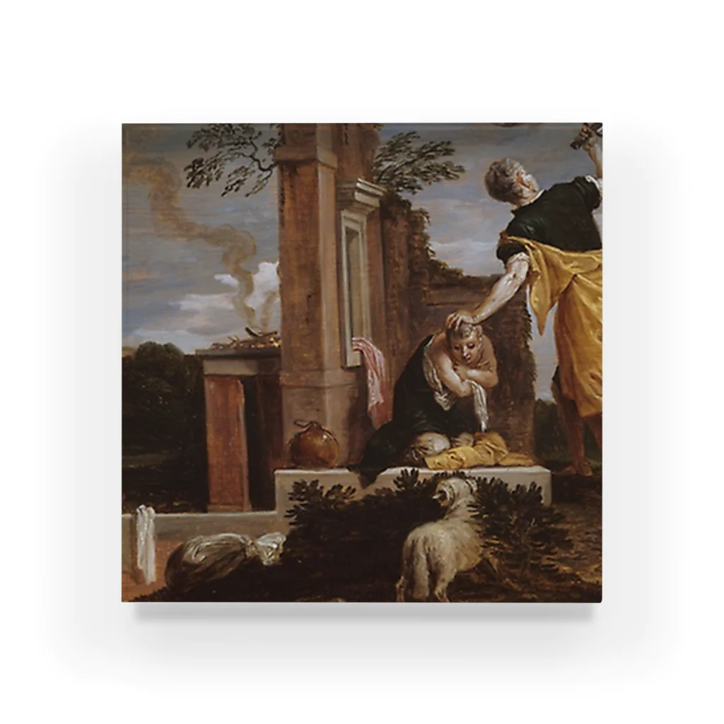 Art Institute ChicagoのAbraham's Sacrifice of Isaac, 1654/56 | David Teniers, the younger Acrylic Block