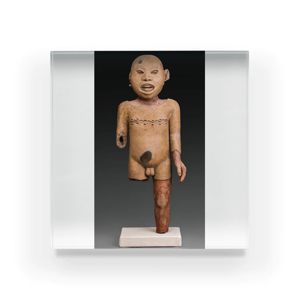 Art Institute ChicagoのRitual Impersonator of the Deity Xipe Totec, 1450/1500 | Aztec (Mexica) アクリルブロック