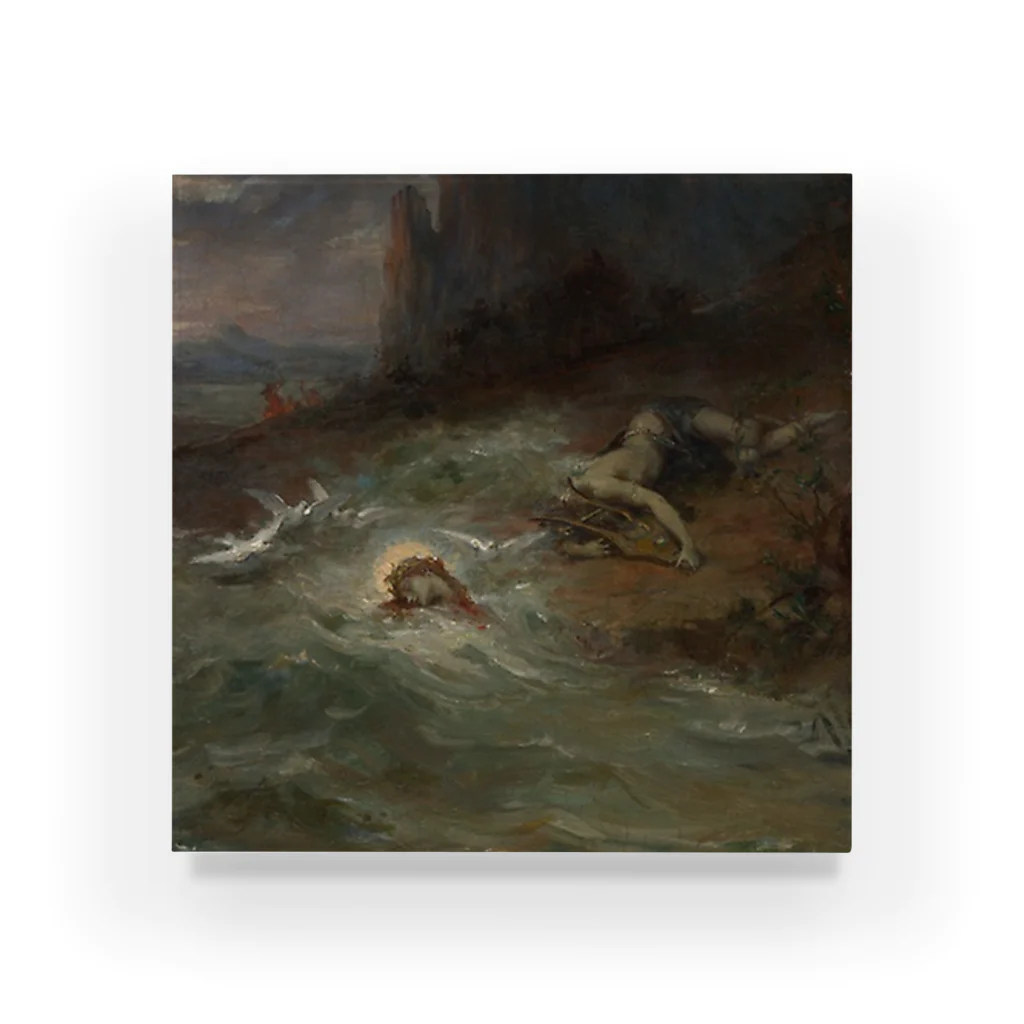 Art Institute ChicagoのThe Death of Orpheus, c. 1870 | Henri Leopold Lévy Acrylic Block