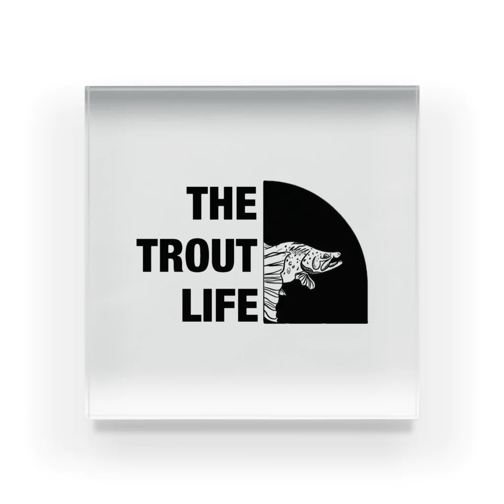 canon factoryのTHE TROUT LIFE アクリルブロック