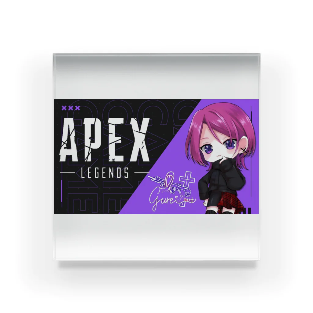 gurei@低音癒し系VTuberのgureiちゃんVキャラ APEX Acrylic Block