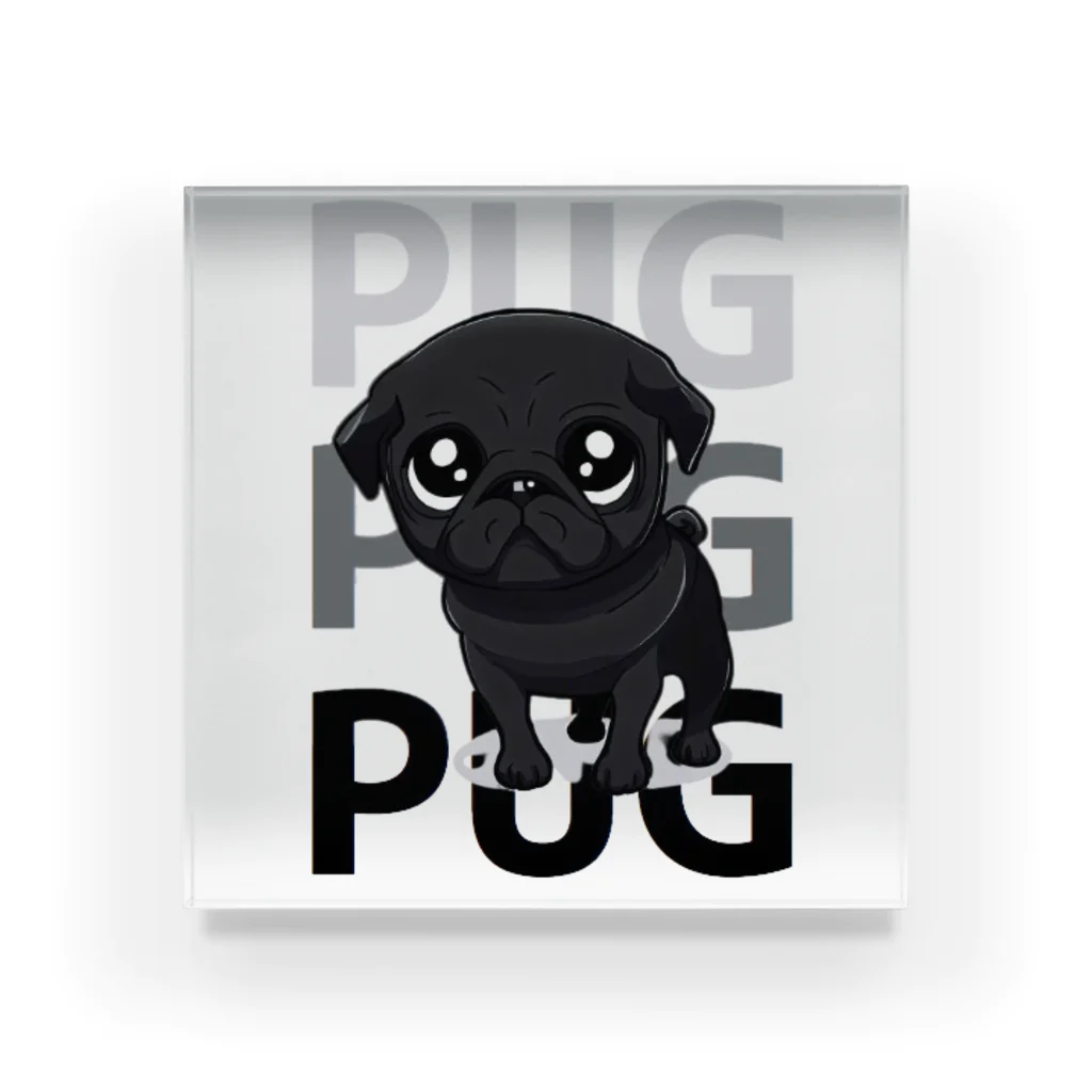 furebuhi　clubのグラフィックPUG！ Acrylic Block