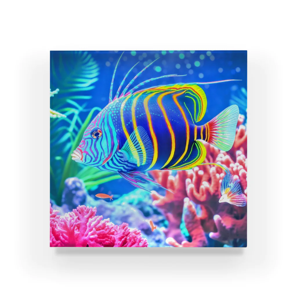 Erika_ArtistryのTropical Fish Collecting #03 Acrylic Block