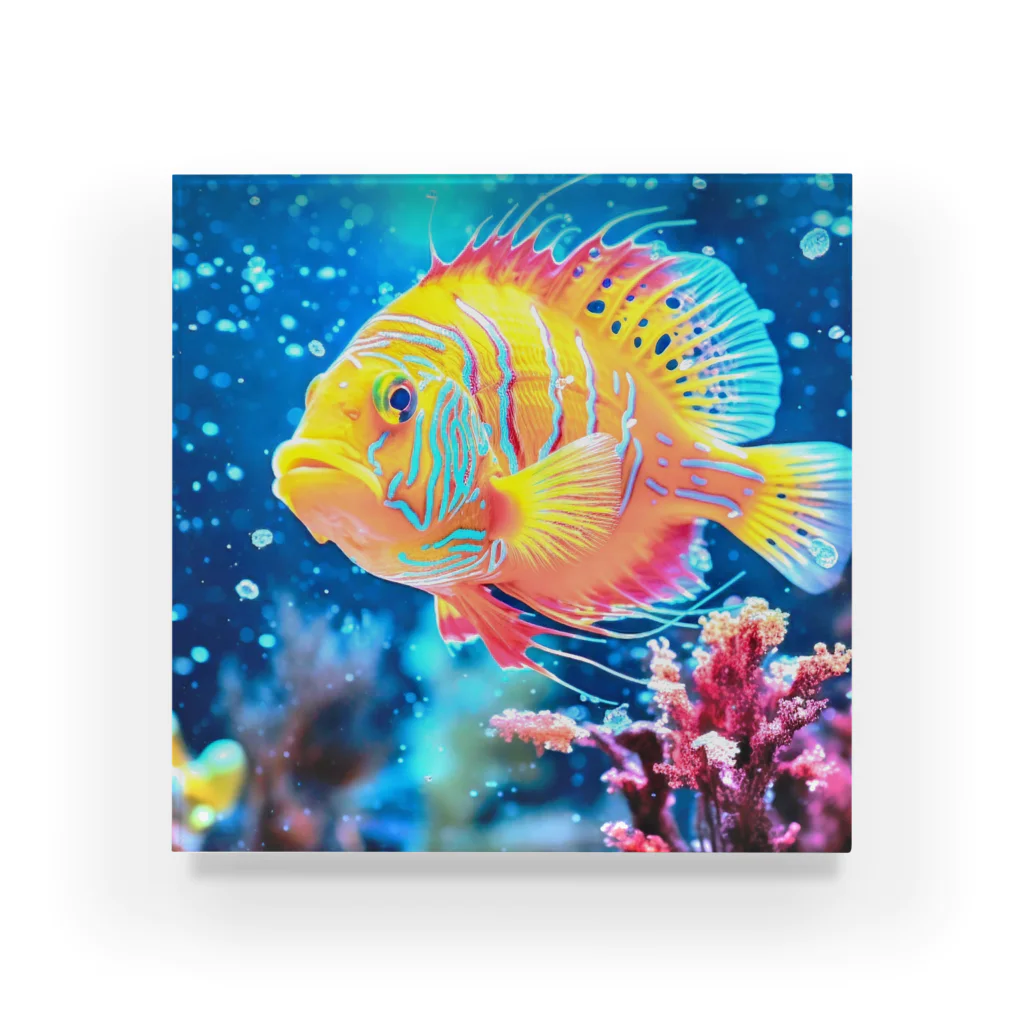 Erika_ArtistryのTropical Fish Collecting #04 Acrylic Block