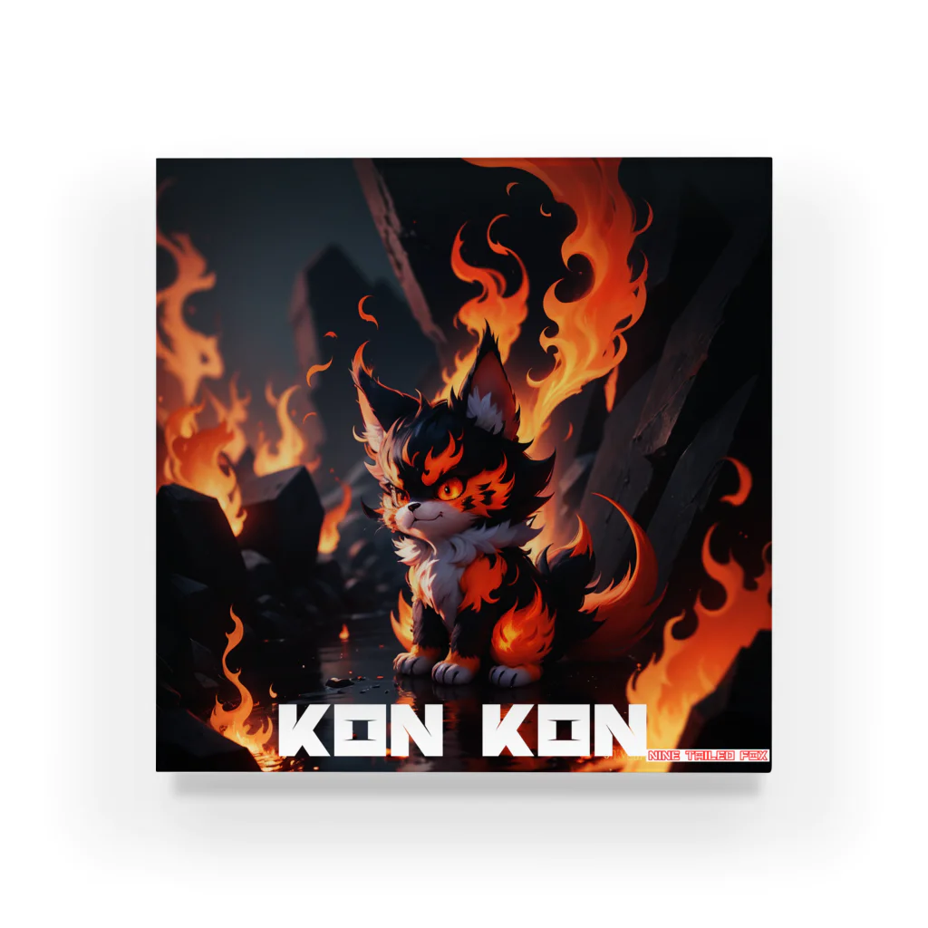 KON KONのKON KON アクリルブロック