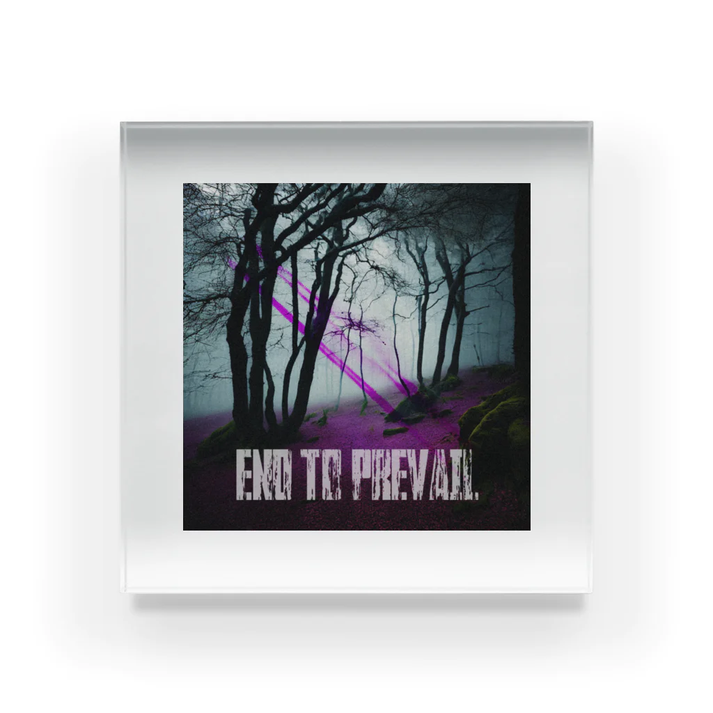 END TO PREVAIL officialのEND TO PREVAIL アイテム アクリルブロック