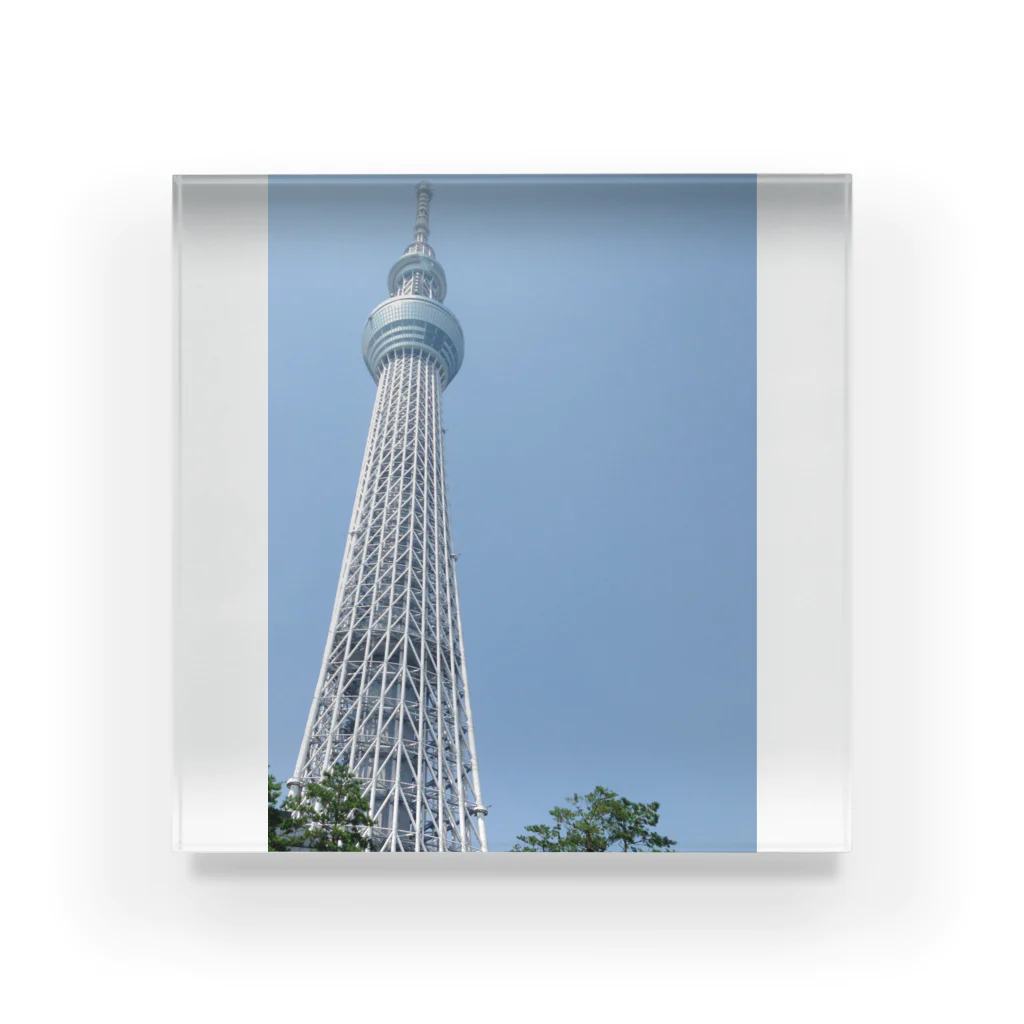 kyurakkoのTOKYO SKYTREE アクリルブロック