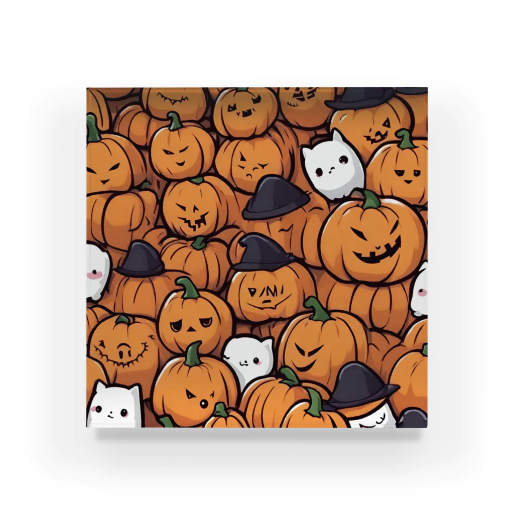 カツヒサ☆のハロウィン　かぼちゃグッズ Acrylic Block