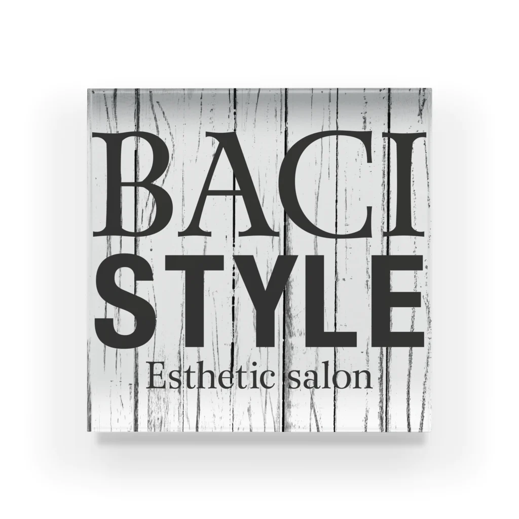 BACI  fashionのLOGO-アクリルブロック アクリルブロック