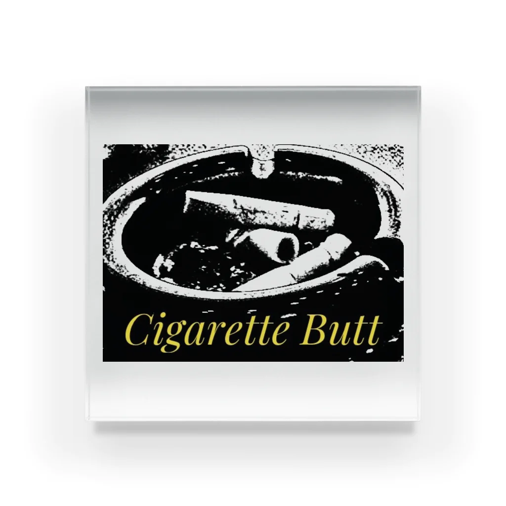 Cigarette ButtのCigarette Butt Acrylic Block