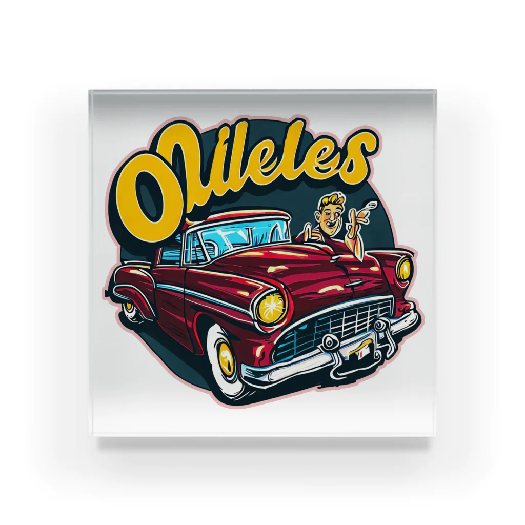 islandmoon13のOLDIES　　50’ｓ ＣＡＲ アクリルブロック