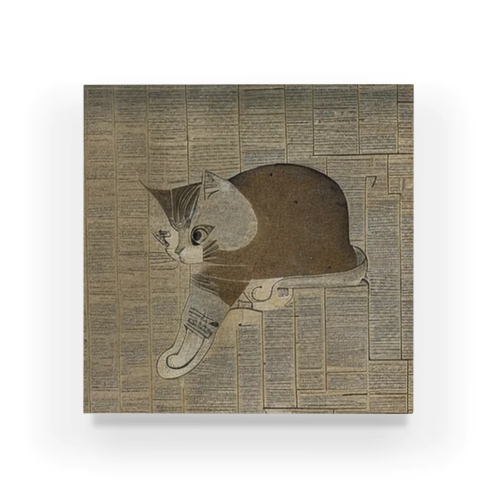 猫猫猫の古文書　猫 Acrylic Block