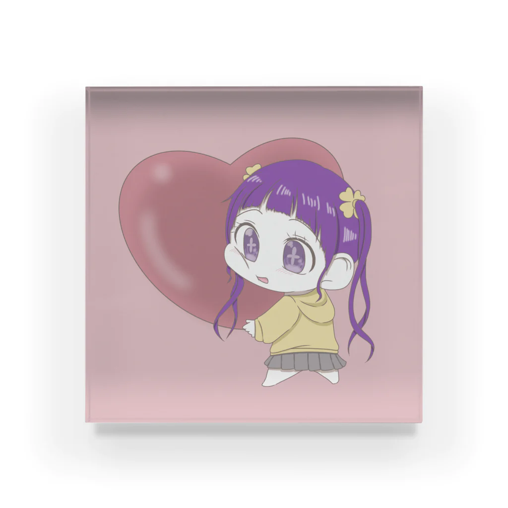 suzumisouの女の子 りんちゃん Acrylic Block