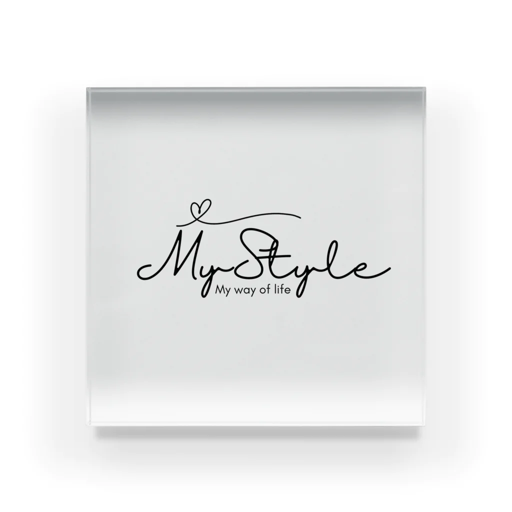MyStyleのMy Style Acrylic Block