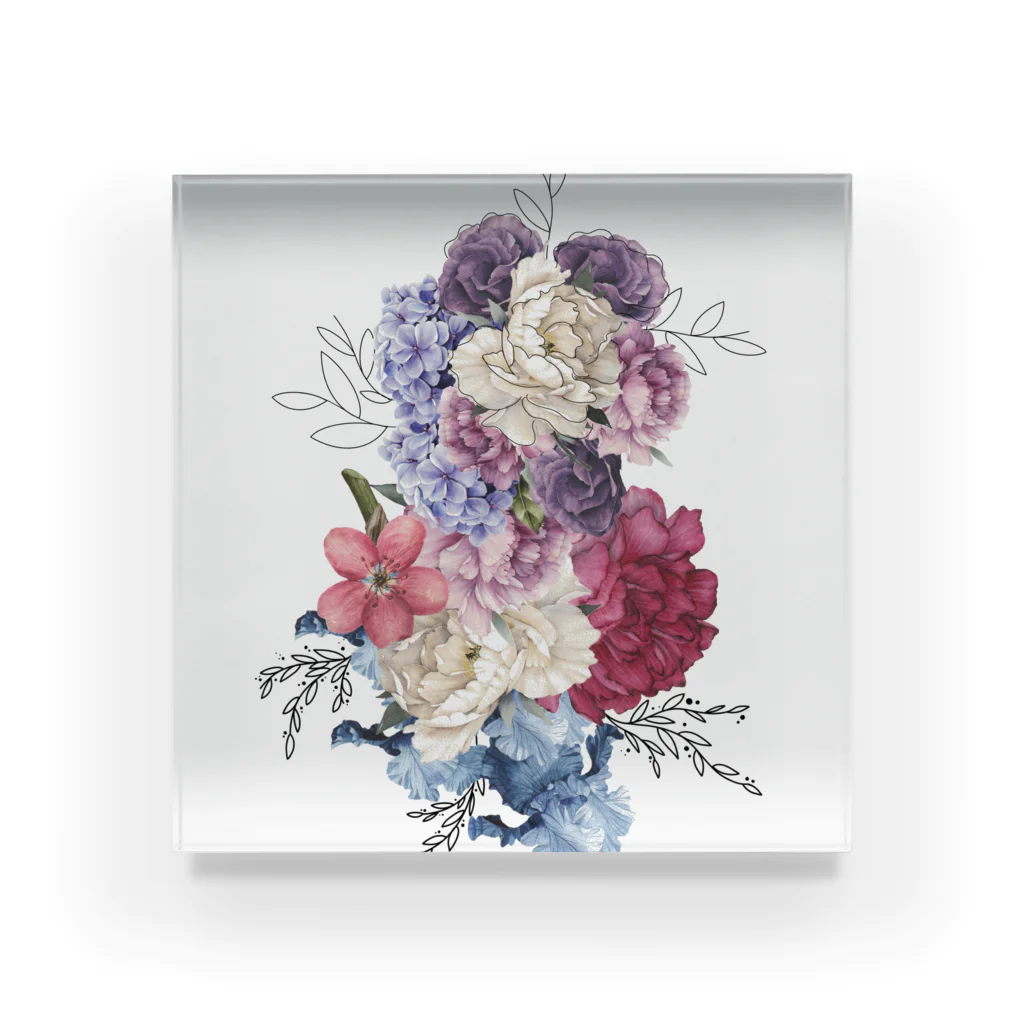 bouquetのbouquet　花束 Acrylic Block