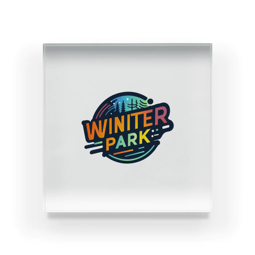 Lock-onの【WINTER PARK】VOL.04 Acrylic Block