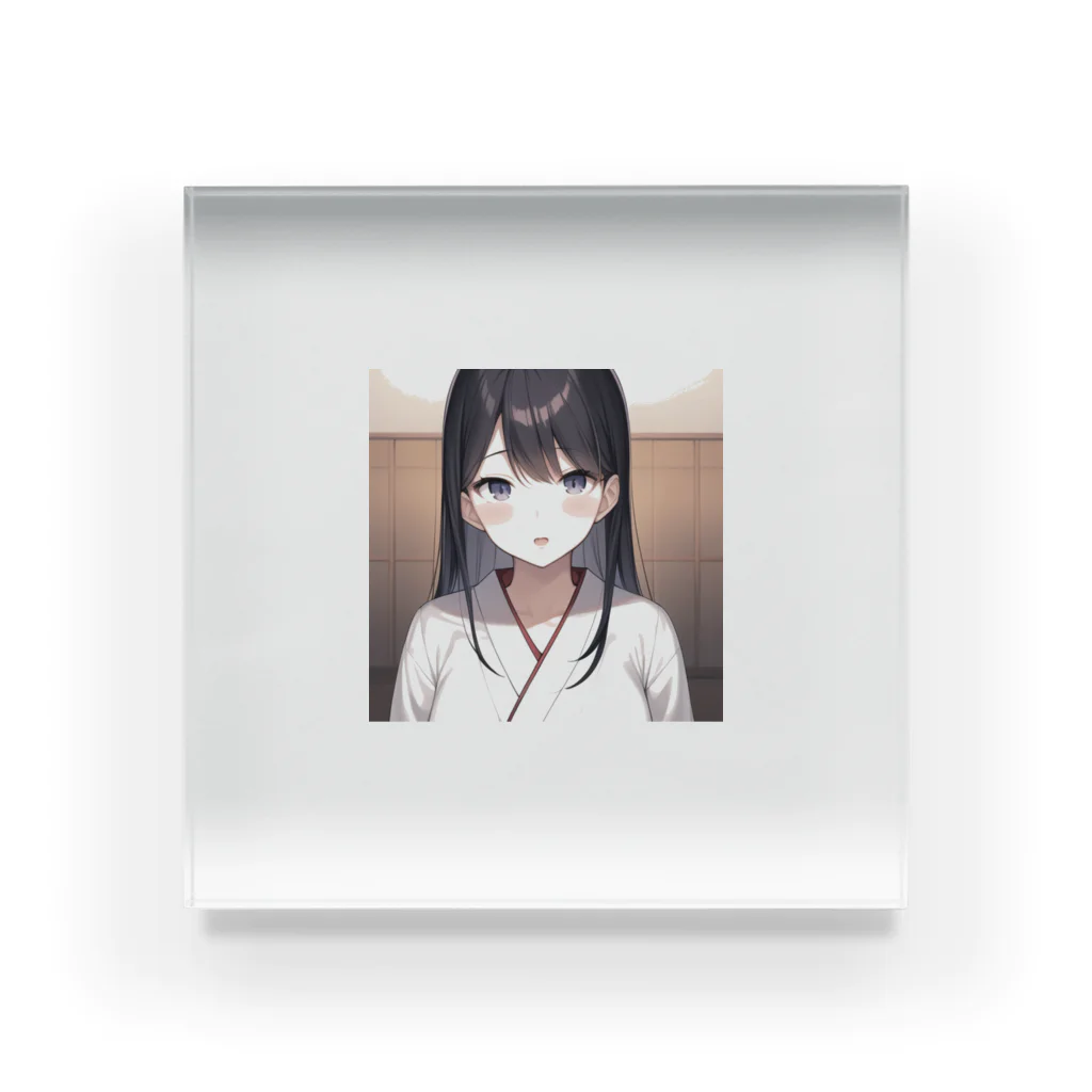 tsu_u2025の巫女さん Acrylic Block