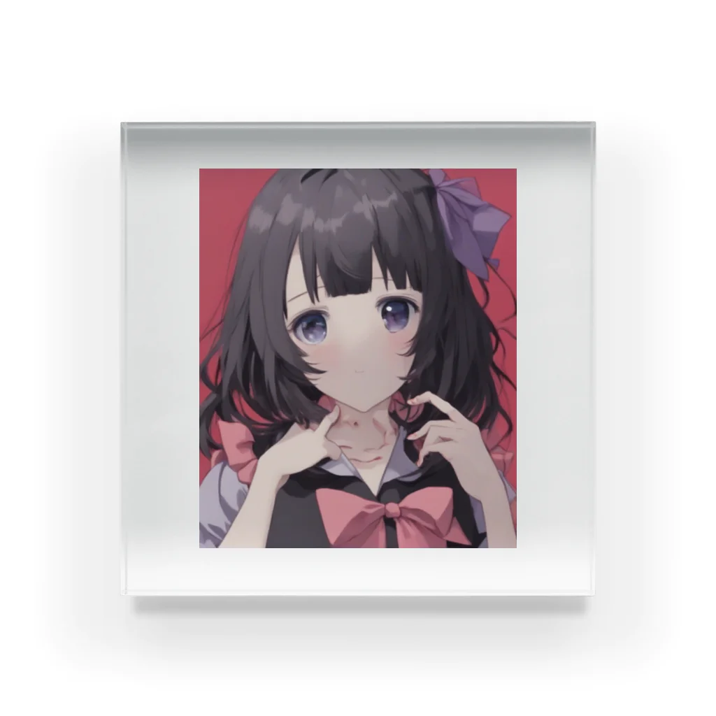 hamusutaroの地雷系女の子 Acrylic Block