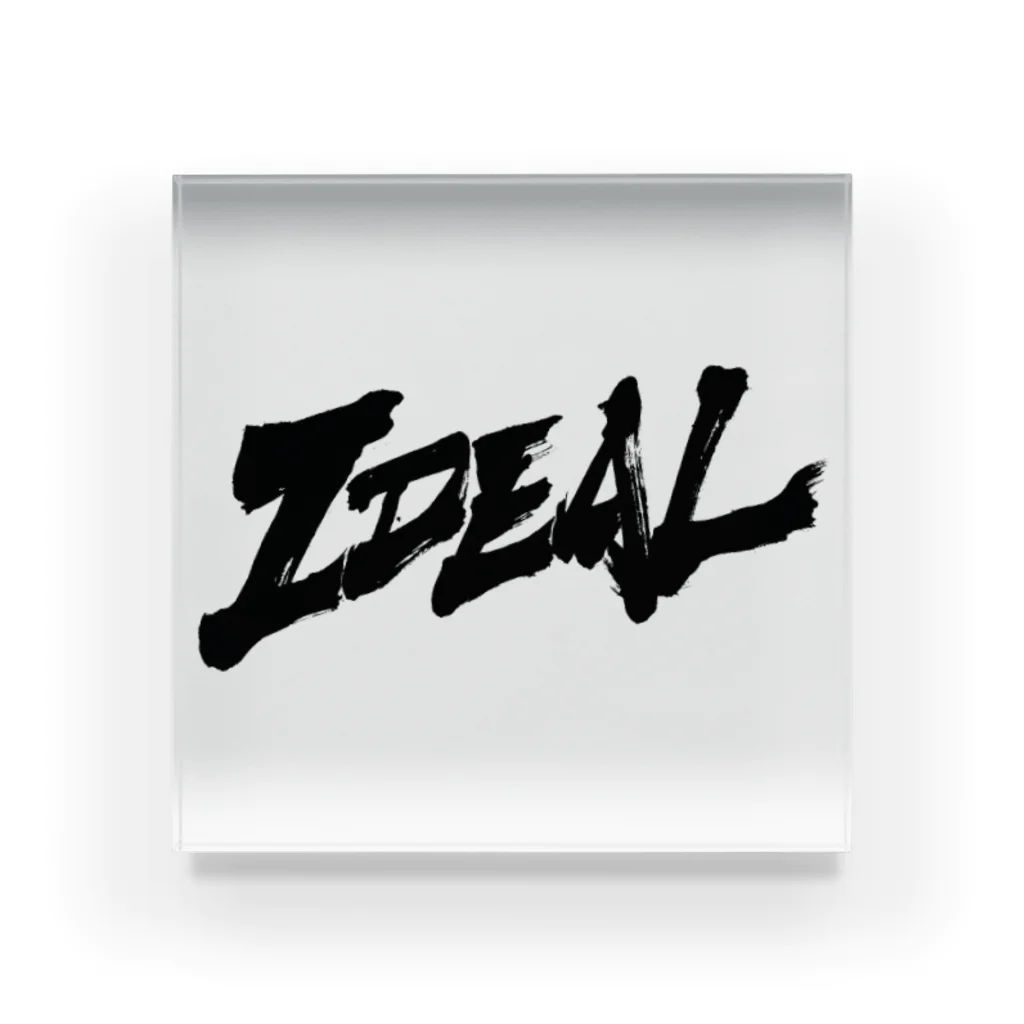 IDEAL_chのIDEALグッズ アクリルブロック