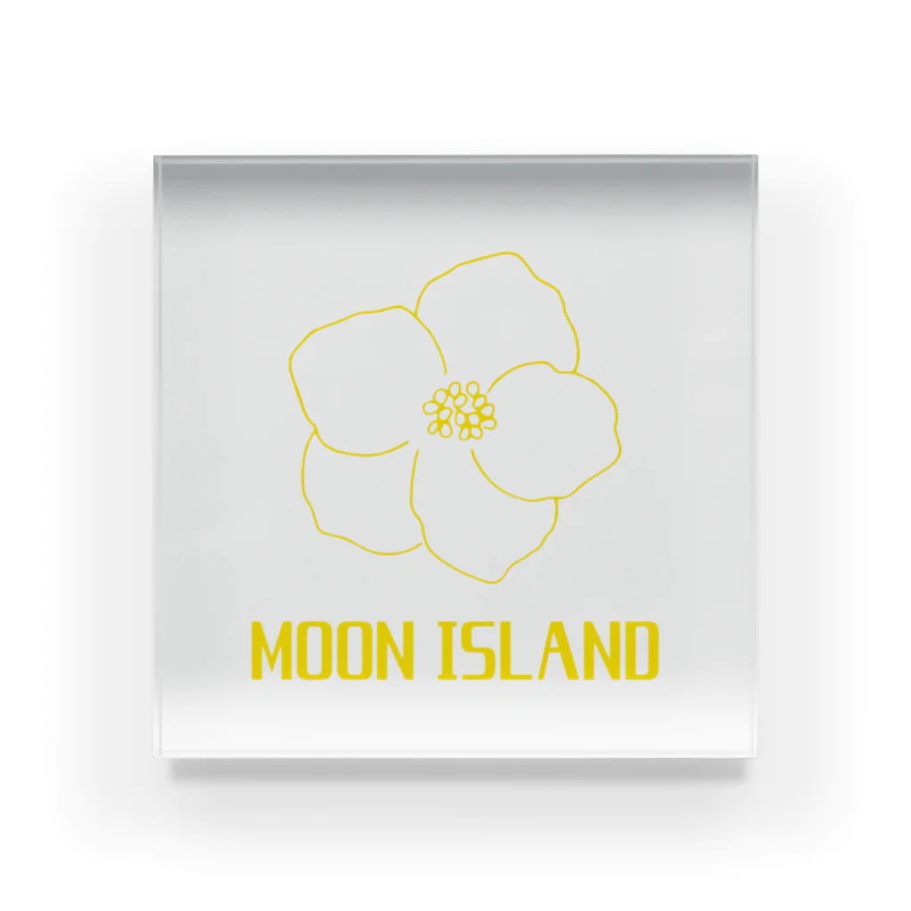 MOON ISLANDのMOON ISLAND No.4 flower Acrylic Block