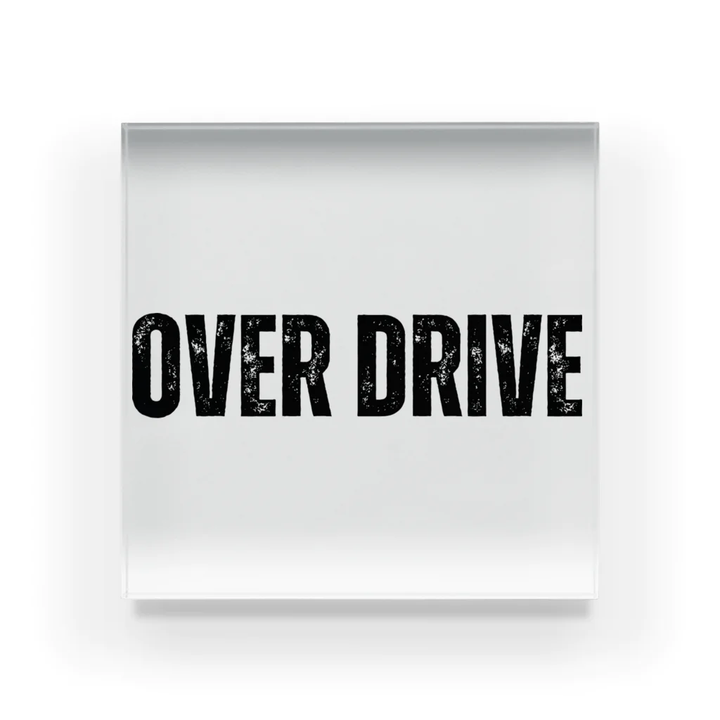 CYCLONEのOVER DRIVE アクリルブロック